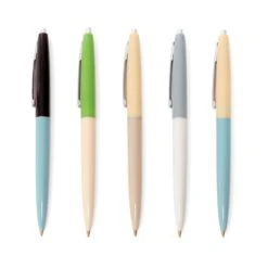 KIKKERLAND Retro Pens 5 Per Set