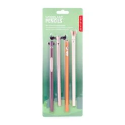 KIKKERLAND Woodland Pencil Set Of 4 -Handy Home 4347 Woodland Pencils PKG