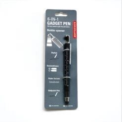 KIKKERLAND 7-in-1 Gadget Pen -Handy Home 4435 A BLACK PKG