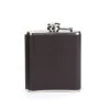 KIKKERLAND Leather Hip Flask 7OZ