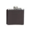 KIKKERLAND Leather Hip Flask 6OZ