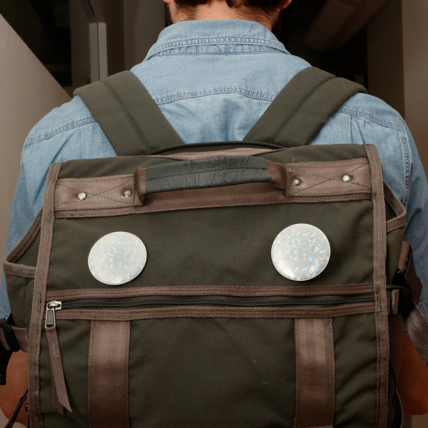 KIKKERLAND Reflective Buttons 1 KIKKERLAND Reflective Buttons