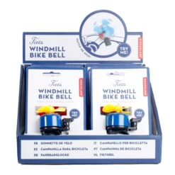 KIKKERLAND Windmill Bike Bell -Handy Home BB70 A PKG