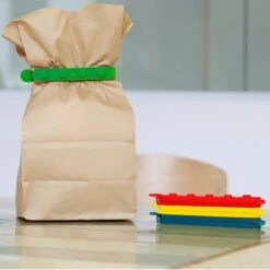 KIKKERLAND Stackable Bag Clips -Handy Home BC41 stack Action 84923N