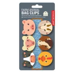 KIKKERLAND Farm Animal Bag Clips 7 KIKKERLAND Farm Animal Bag Clips -Handy Home BC47 A 1
