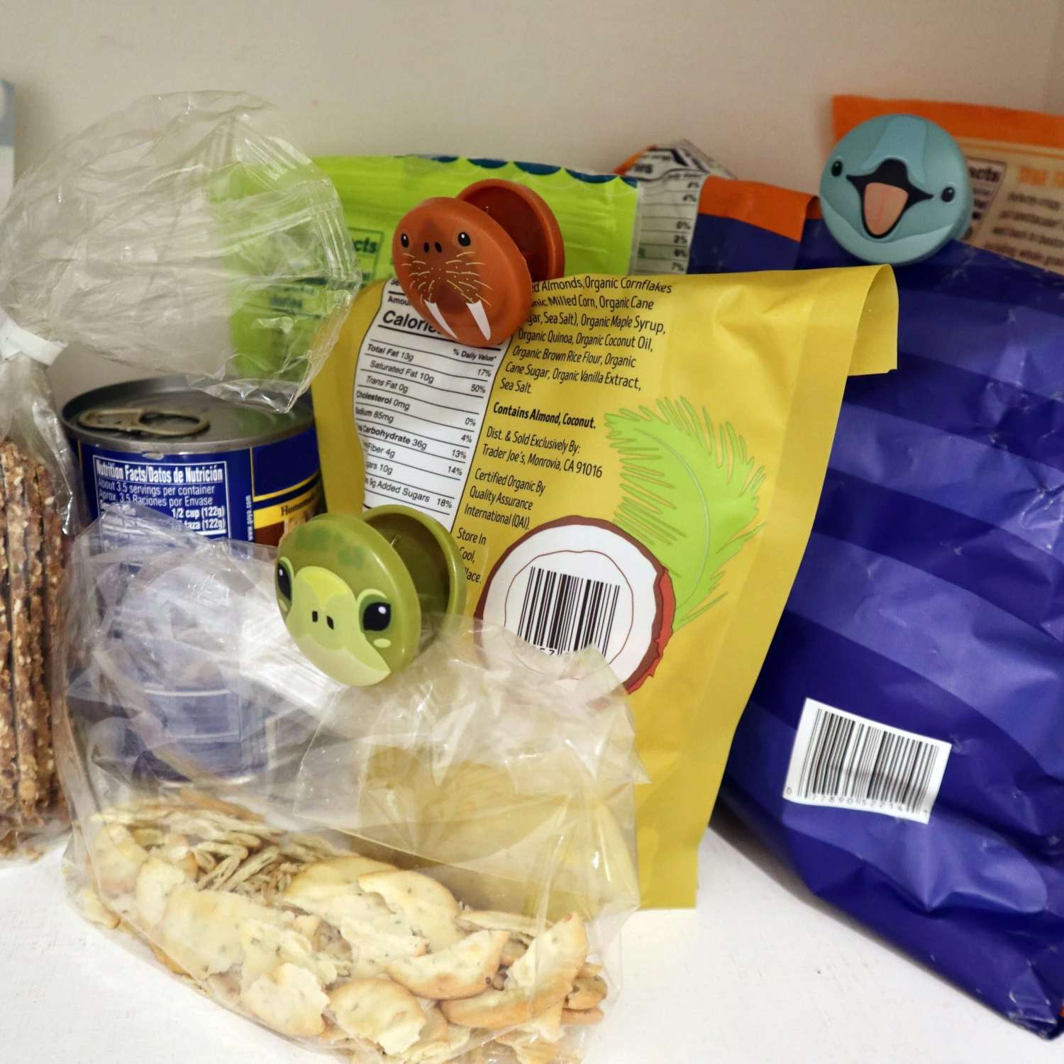 KIKKERLAND Sea Animal Bag Clips 4 KIKKERLAND Sea Animal Bag Clips - Image 4