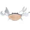 KIKKERLAND Multi Tool In A Crab Design - Mini Scissor - Bottle Opener - Rope