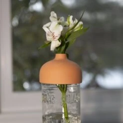 KIKKERLAND Terracotta Vase Collars -Handy Home CD547 terrecottaplanter action 2