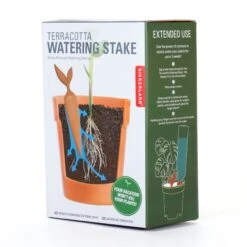 KIKKERLAND Terracotta Watering Stake -Handy Home CD680 PKG1