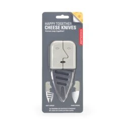 KIKKERLAND Happy Together Cheese Knives 7 KIKKERLAND Happy Together Cheese Knives -Handy Home CHS10 pkg