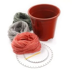 KIKKERLAND Knit Your Own Planter Cover Kit -Handy Home CR03 2