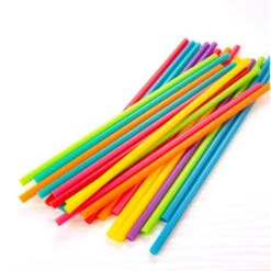 KIKKERLAND 11 Inch Bright Color Reusable Straw -Handy Home CU265 11BrightColorReusableStraws action 3 b32325e9 09aa 4b4b 9742 a053b34186da