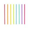 KIKKERLAND 8 Inch Bright Color Reusable Straw
