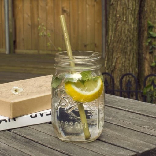 KIKKERLAND Natural Bamboo Straws