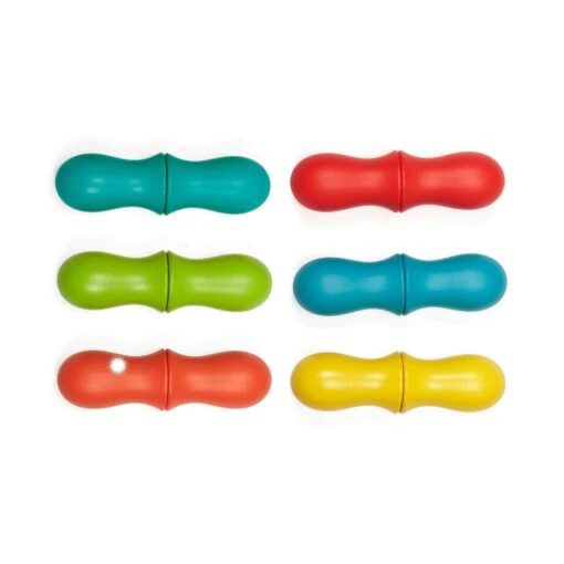 KIKKERLAND RAINBOW CORN HOLDERS S/6