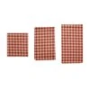 KIKKERLAND Reusable Beeswax Wraps Gingham