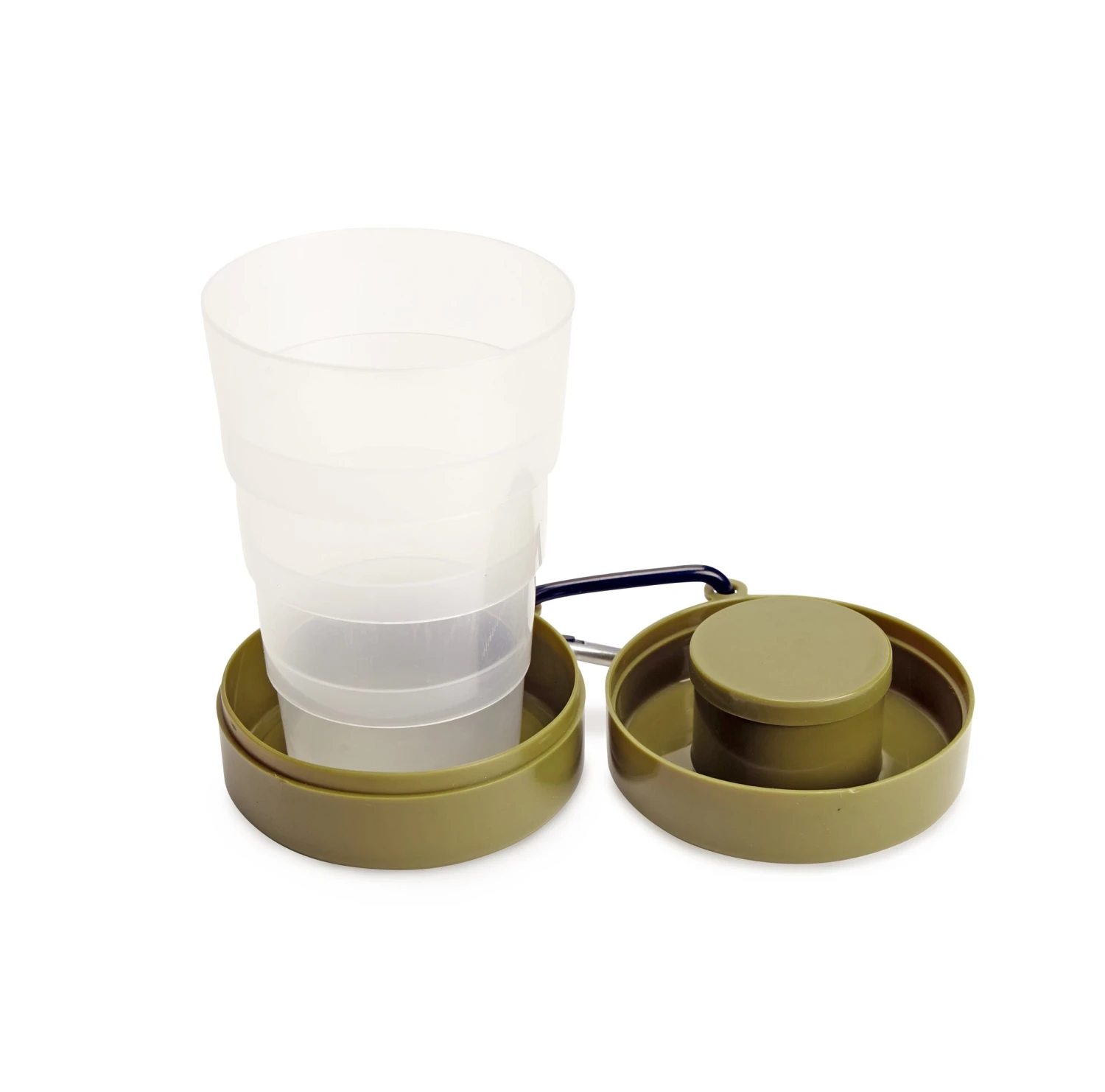 KIKKERLAND Collapsible Tumbler With Pill Compartment 2 KIKKERLAND Collapsible Tumbler With Pill Compartment - Image 2
