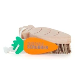 KIKKERLAND Vegetable Scrubber 9 KIKKERLAND Vegetable Scrubber -Handy Home CU355 PKG