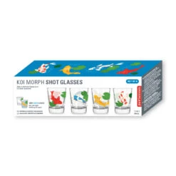 KIKKERLAND Koi Morph Shot Glasses -Handy Home GL21 2