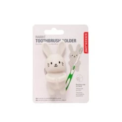 KIKKERLAND Rabbit Toothbrush Holder -Handy Home HH55 BunnyToothbrushHolder