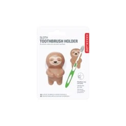 KIKKERLAND Sloth Toothbrush Holder -Handy Home HH57 SLOTHTOOTHBRUSH HOLDER FRONT
