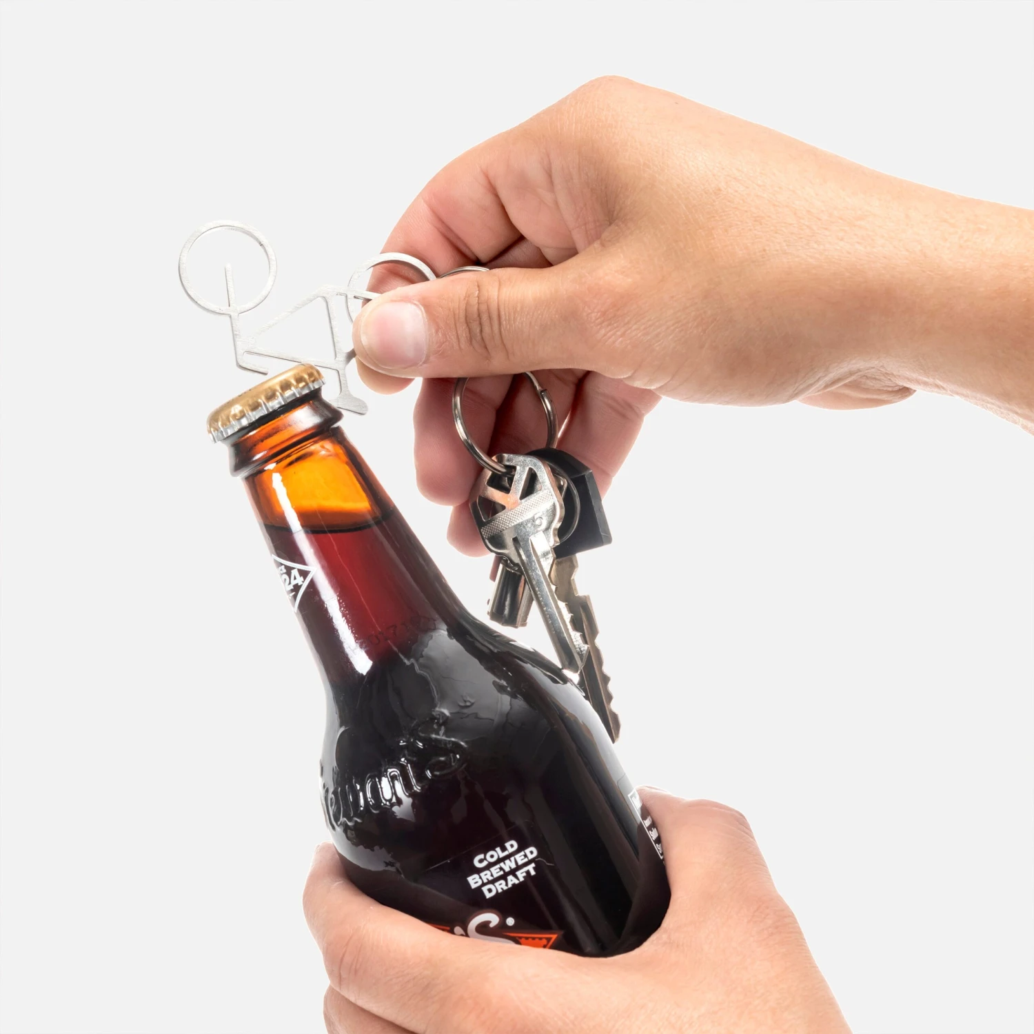 KIKKERLAND Bike Key Ring And Bottle Opener 1 KIKKERLAND Bike Key Ring And Bottle Opener