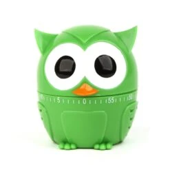 KIKKERLAND Owlet Timer -Handy Home KT36B A Owlet Timer green