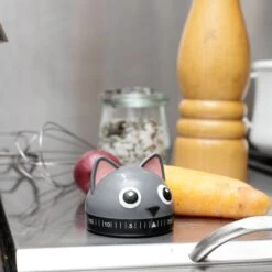 KIKKERLAND Kitchen Timer Cat -Handy Home KT44 Cat Kitchen Timer ACTION 8361