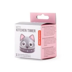 KIKKERLAND Kitchen Timer Cat -Handy Home KT44 pkg 2