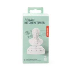 KIKKERLAND Mozart Kitchen Timer -Handy Home KT50 pkg 1