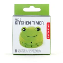 KIKKERLAND Frog Kitchen Timer -Handy Home KT55 PKG