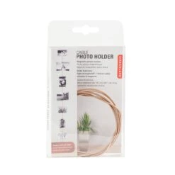 KIKKERLAND Copper Photo Card Holder With Magnets -Handy Home MH65 PhotoHolder Copper PKG