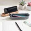 KIKKERLAND Felt Pencil Case And Phone Holder