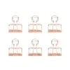 KIKKERLAND Copper Wire Clips Set Of 6