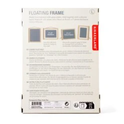 KIKKERLAND Large Floating Frame -Handy Home PF39 L PKG2