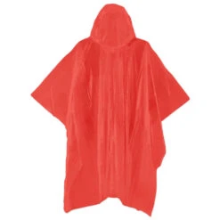 KIKKERLAND Emergency Rain Ponchos -Handy Home PO01 A Emergency Bike Poncho Red