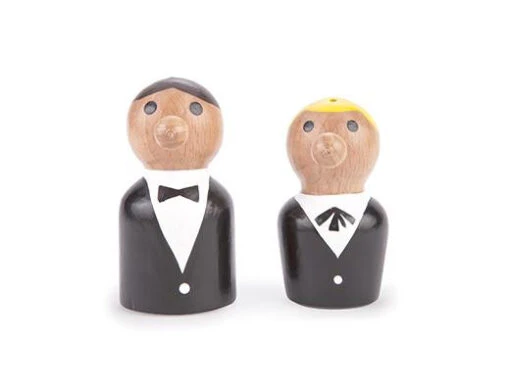 KIKKERLAND At Your Service Salt & Pepper Shaker
