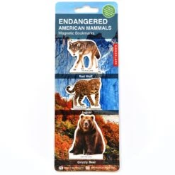 KIKKERLAND American Mammals Bookmark -Handy Home ST124 2