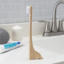 KIKKERLAND Dinosaur Toothbrush -Handy Home TB16 action