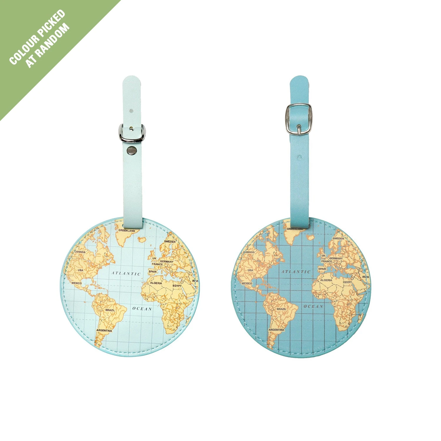 KIKKERLAND World Traveler Luggage Tag 1 KIKKERLAND World Traveler Luggage Tag