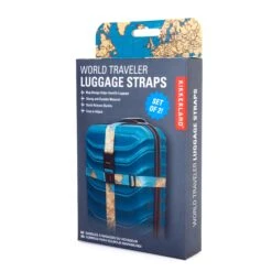KIKKERLAND World Traveler Luggage Straps -Handy Home TT57 PKG1