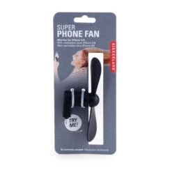 KIKKERLAND IPhone Super Fan With OVP -Handy Home US108 A BlackSuperPhoneFan Pkg