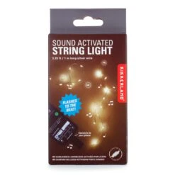 KIKKERLAND Sound Activated String Light -Handy Home US231 PKG