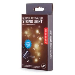 KIKKERLAND Sound Activated String Light -Handy Home US231 PKG1