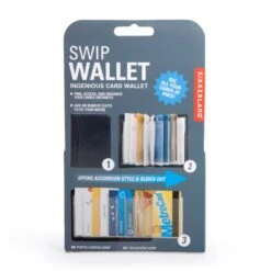 KIKKERLAND Black SWIP Wallet -Handy Home WA20 PKG