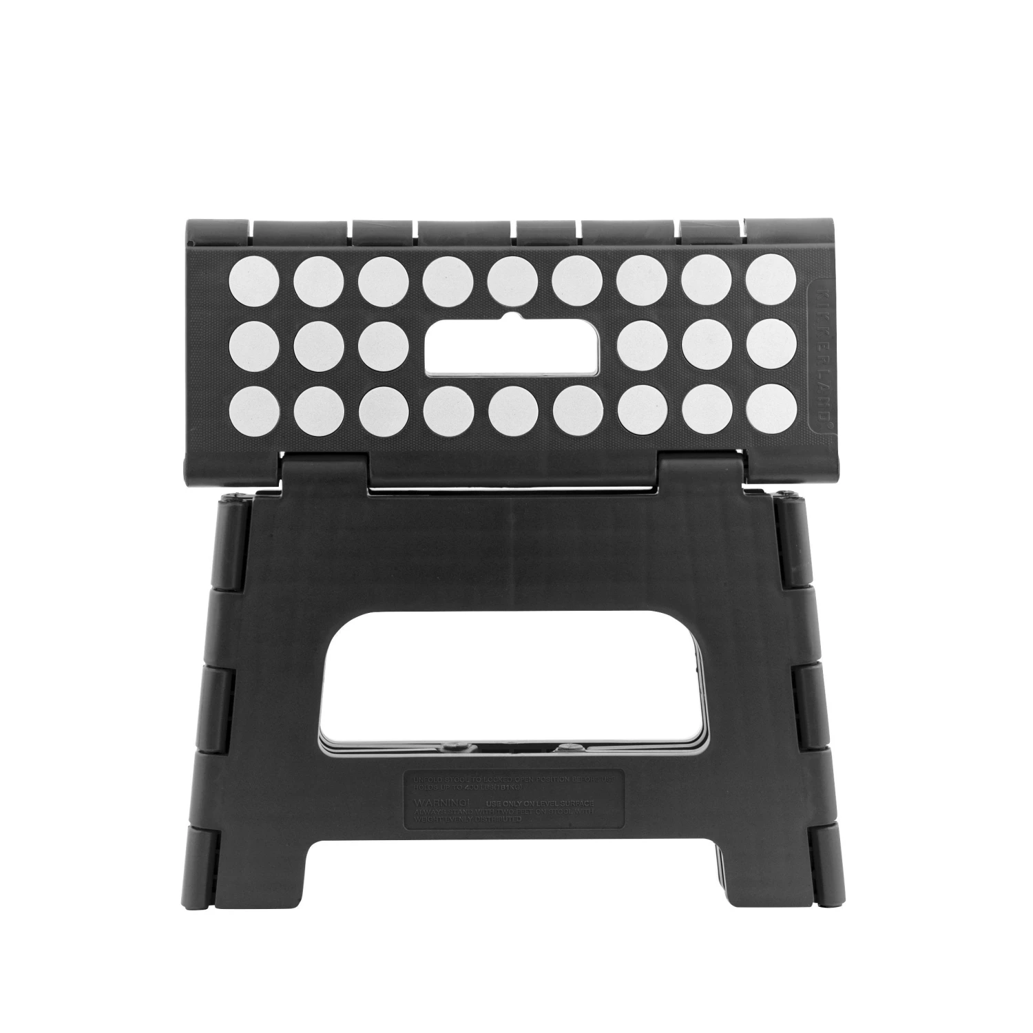 KIKKERLAND Rhino II Step Stool + Black 3 KIKKERLAND Rhino II Step Stool + Black - Image 3