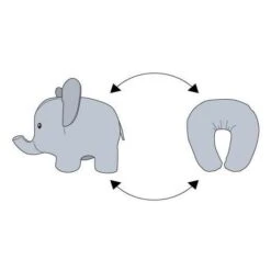 KIKKERLAND Zip And Flip Elephant Pillow 9 KIKKERLAND Zip And Flip Elephant Pillow -Handy Home zip flip 520x400 e1722802 a857 4d0a 9601 e224d5d2f497